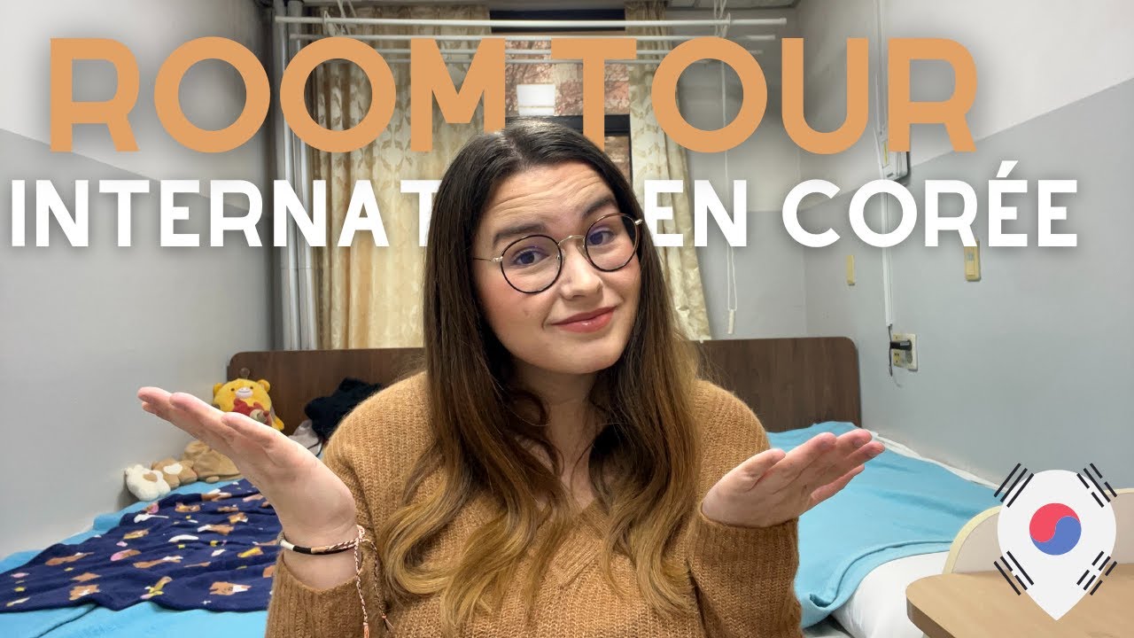 MA CHAMBRE À L’INTERNAT EN CORÉE DU SUD 🛏️🇰🇷 [Room tour]