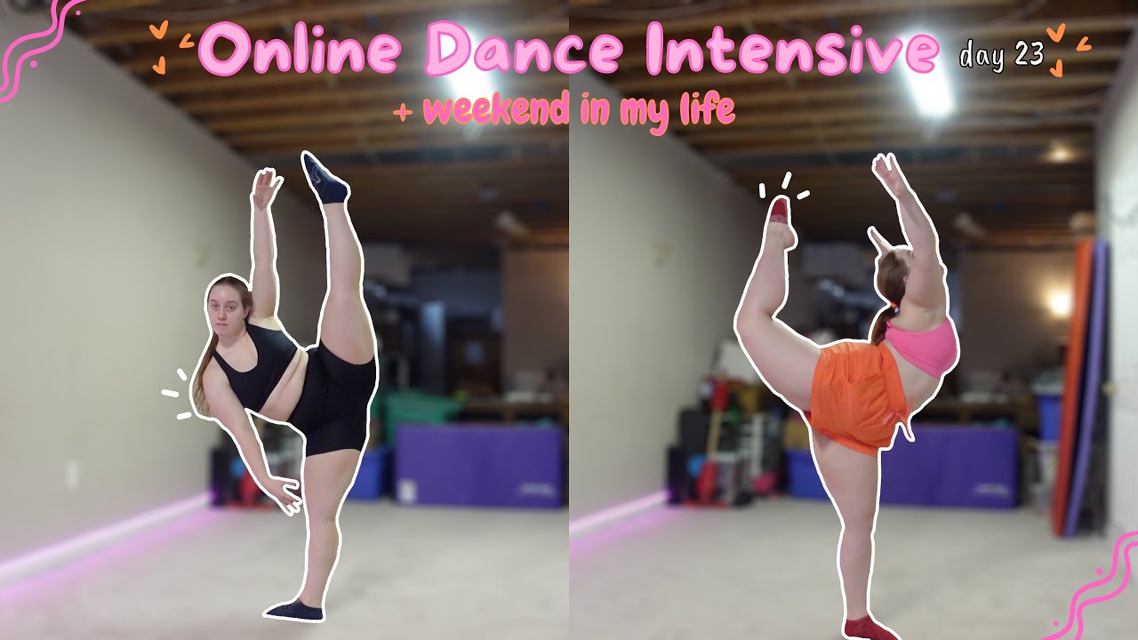 Come To My First Online Dance Intensive With Me! | Vlogmas day 23 💃🏼🎥🎶