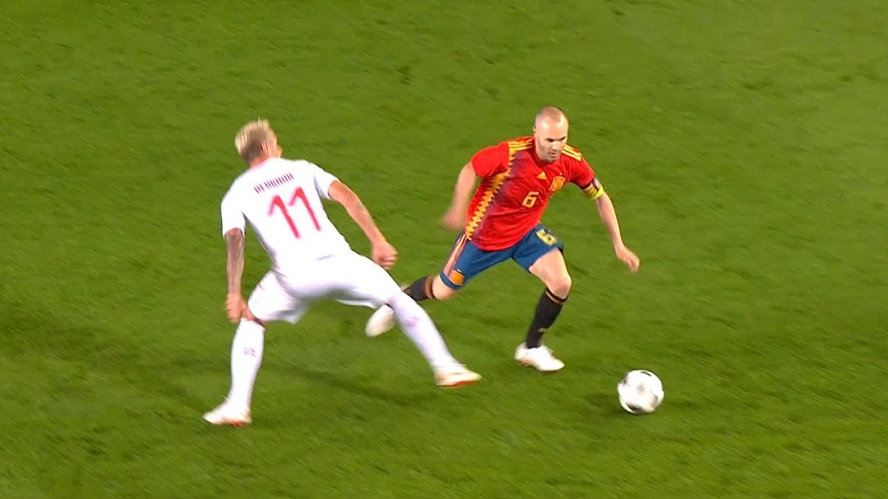 Andres Iniesta vs Switzerland (Friendly) 03/06/2018 HD 1080i