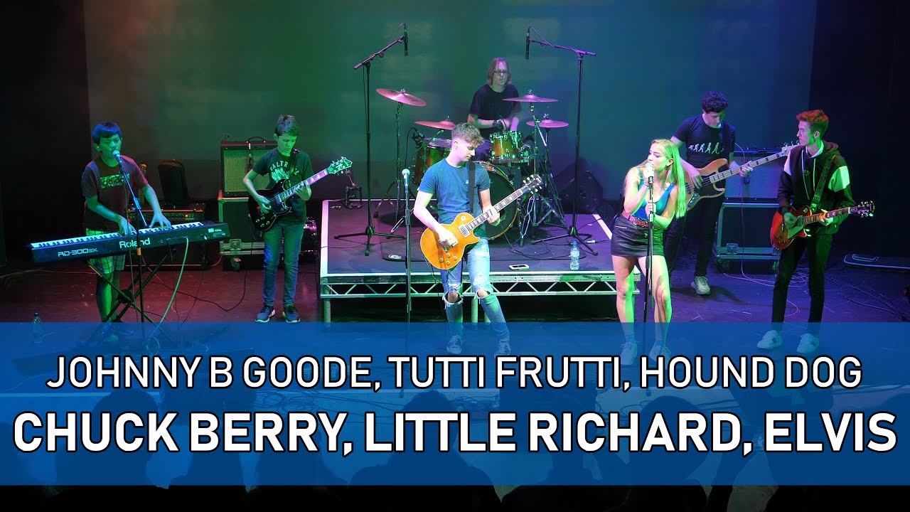 Rock Band Medley Johnny B Goode, Tutti Frutti, Hound Dog ACM Guildford Cole Lam