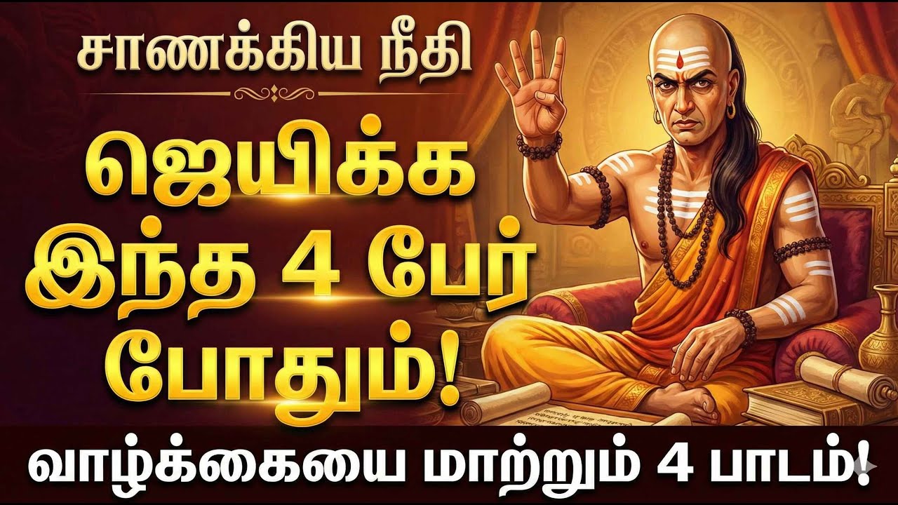 ​வெற்றி ரகசியம்: சேவல், கொக்கு, கழுதை.!சாணக்கியர் காட்டும் அந்த 4 பேர் யார்?|chanakya neeti tamil|