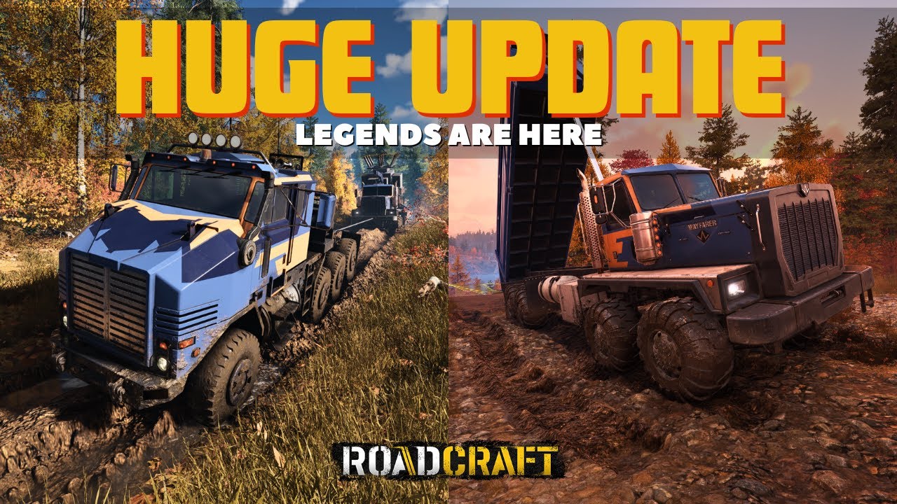 The Update That Brought Me Back! | RoadCraft Sandbox DLC - 7 New Vehicles