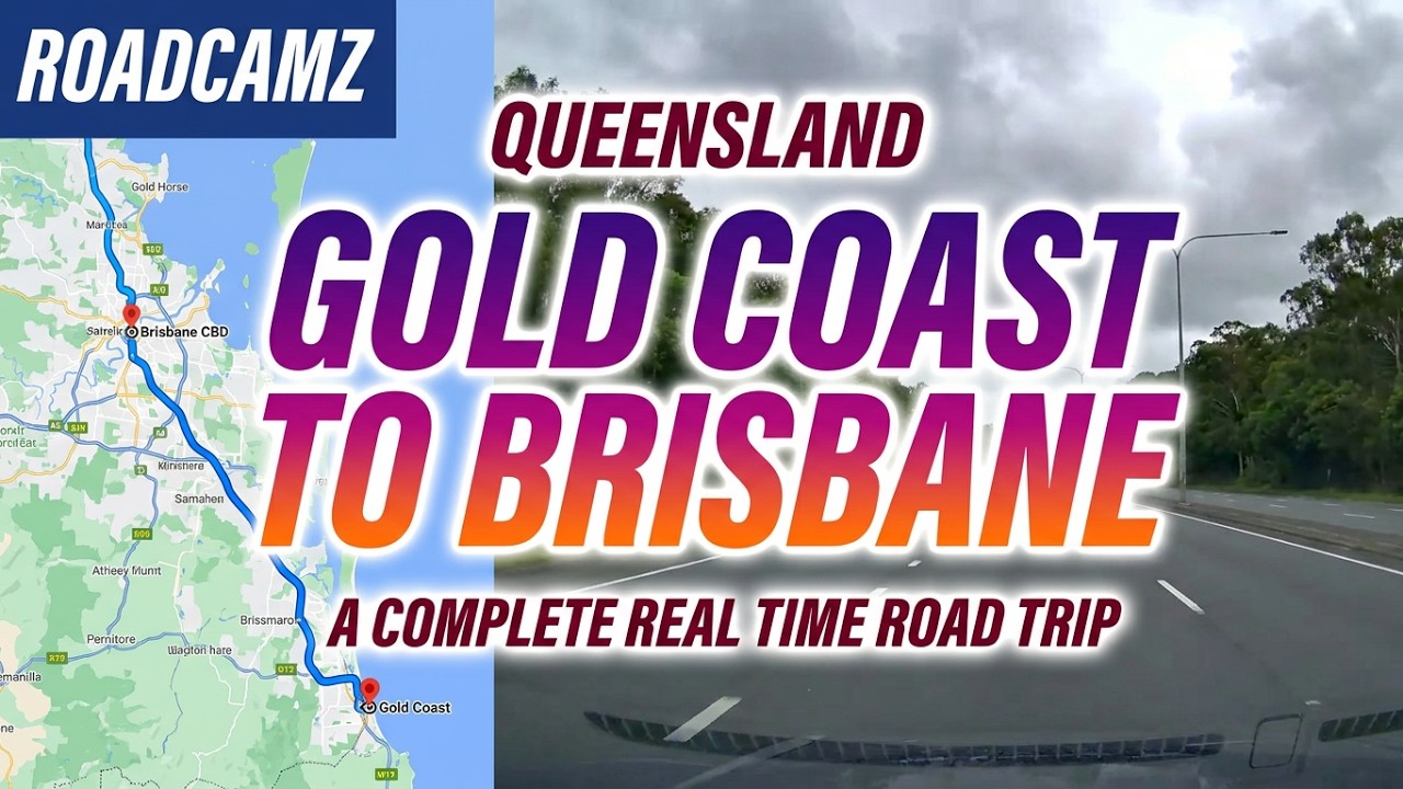 Queensland | Gold Coast to Brisbane CBD 4k
