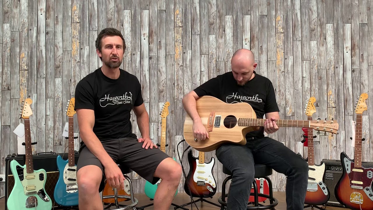 Acoustic Guitar with a Humbucker? Cole Clark Humbucker Guitar Review