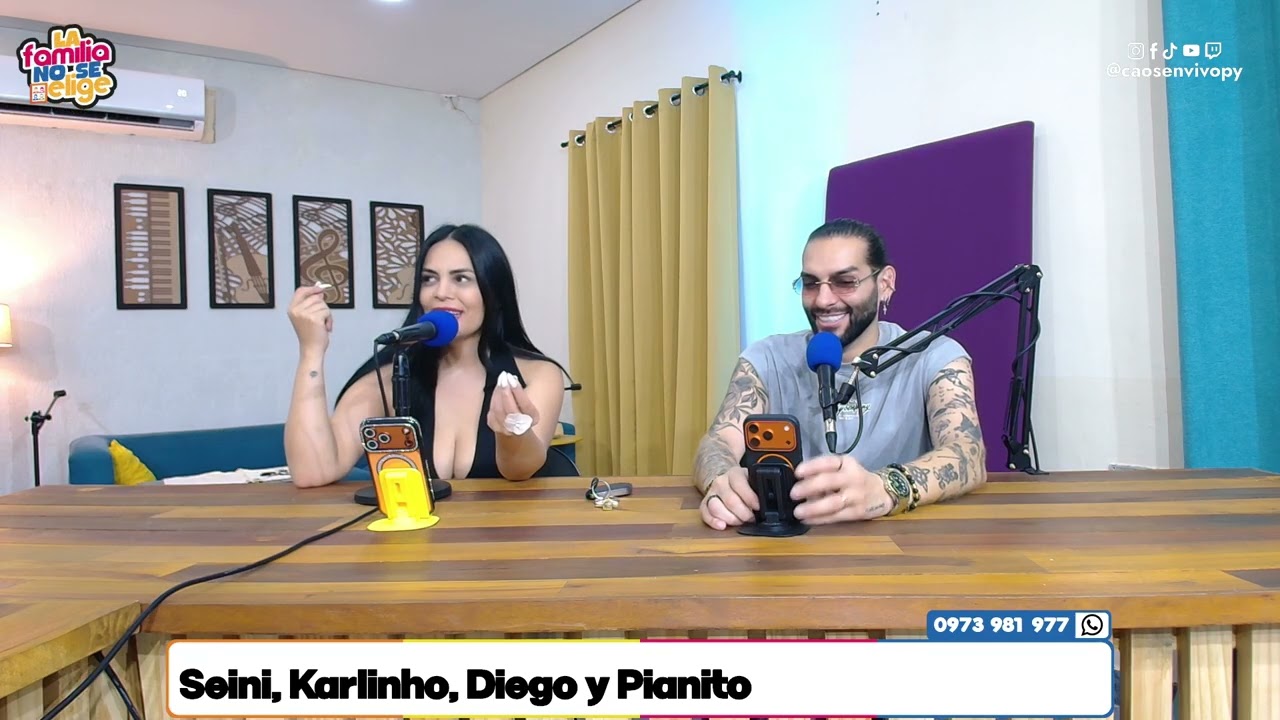 🖼️ LA FAMILIA NO SE ELIGE | Seini, Karlinho, Diego y Pianito | Lunes 23/02/26