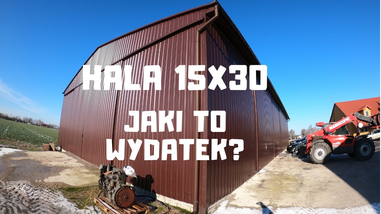 #20 Hala 15x30 m, jaki to jest koszt ??