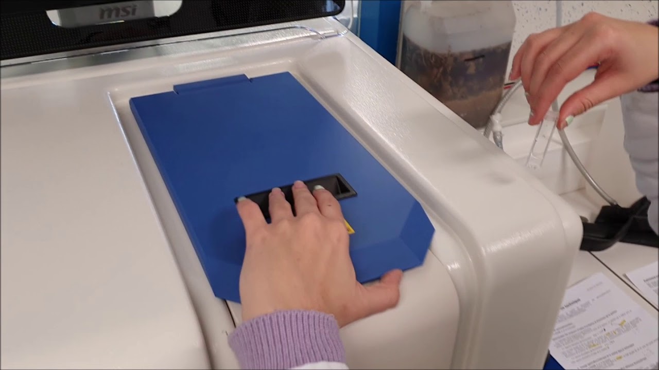 Réalisation de mesures avec le Fluorimate FS2