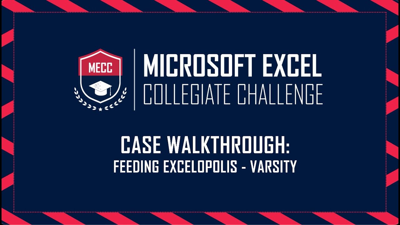 MECC January Weekend Battle '26 - Walkthrough by Ben Gutscher - Feeding Excelopolis (Varsity)