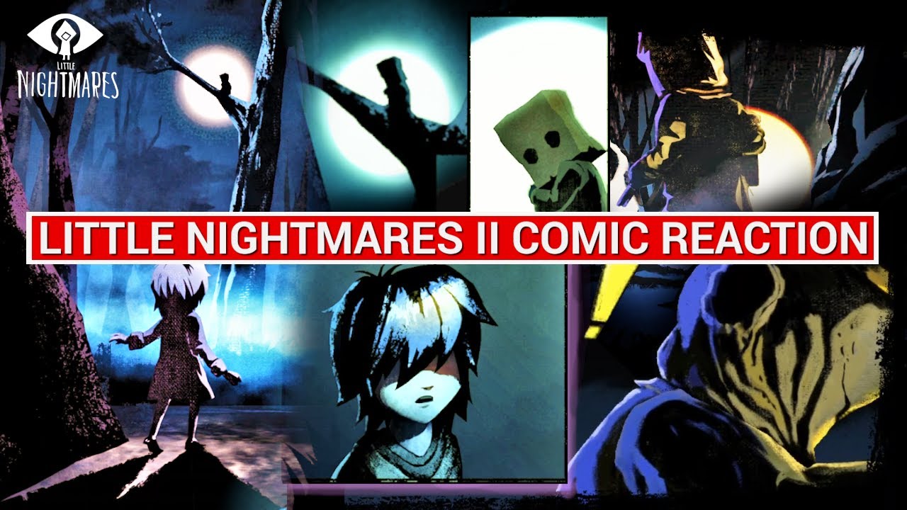 How Six met Mono || Little Nightmares 2 Digital Comics (Reaction / Reading)