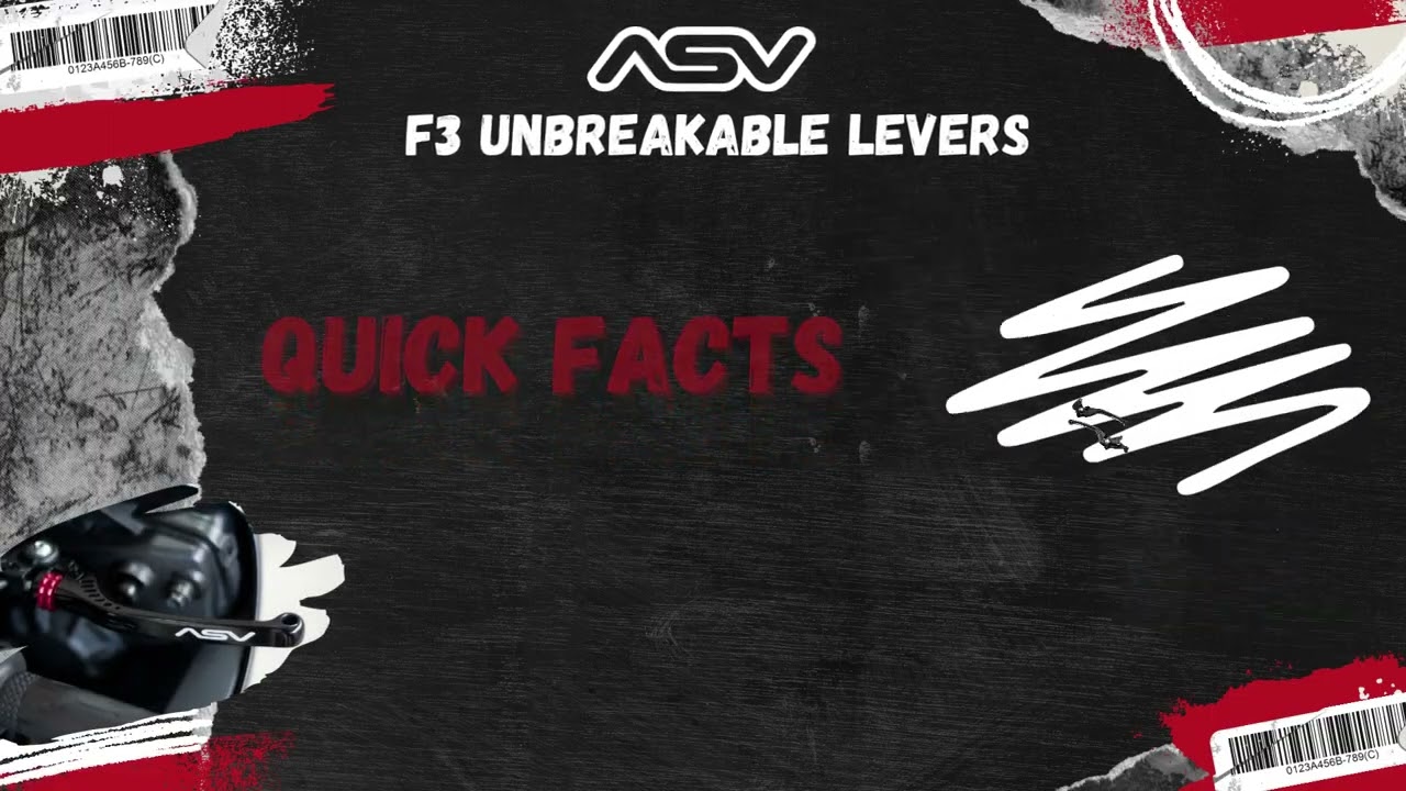 ASV F3 Levers