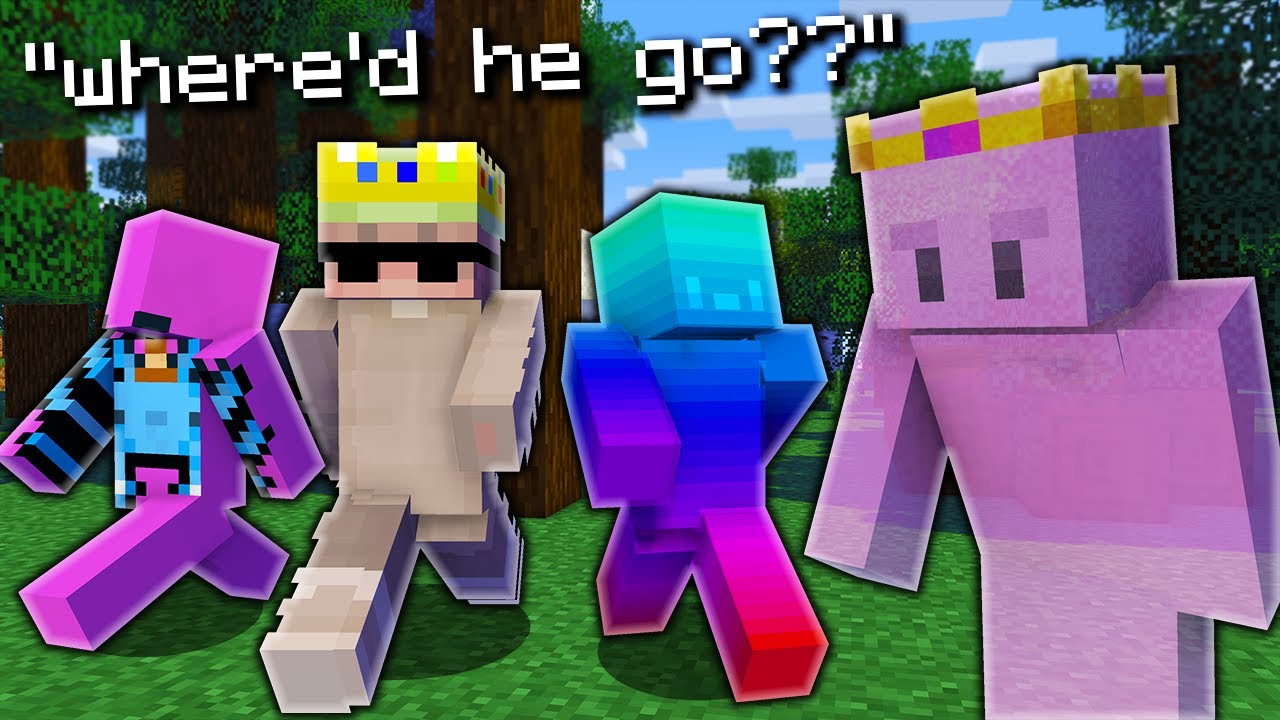 Minecraft Manhunt, But I'm a Stealth Master REMATCH