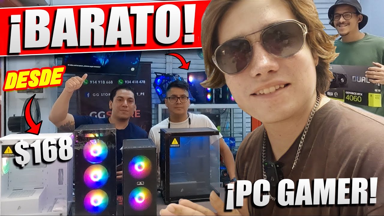 Encontré las PC GAMER mas BARATAS de TODO LIMA (Galería CALETA)