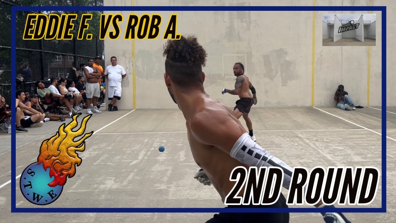 Eddie F. Vs Rob A. - 2nd Round - 2023 U.S Open 10K Singles Handball Tournament