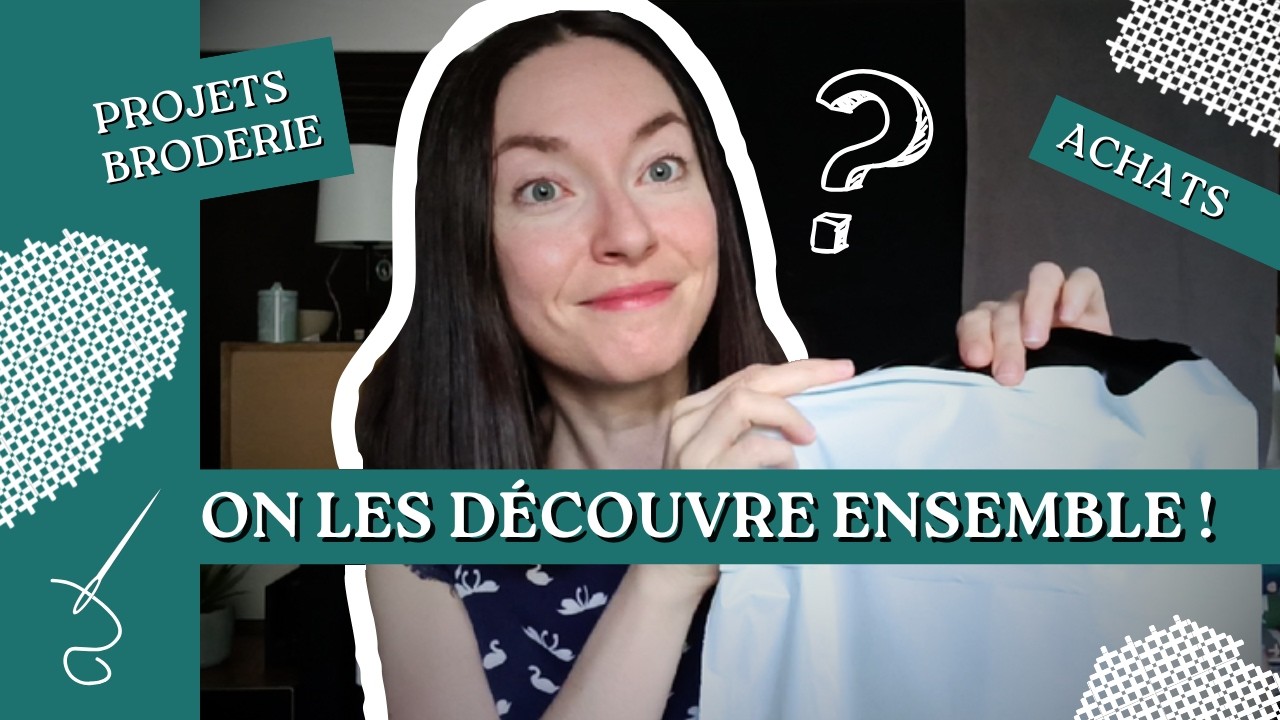 FLOSSTUBE #7 : ✨ Projets terminés + que vais-je broder ensuite ? 👀