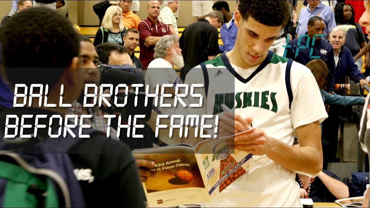 Ball Brothers Dominate 1st Game At City Of Palms, Lonzo Goes Off