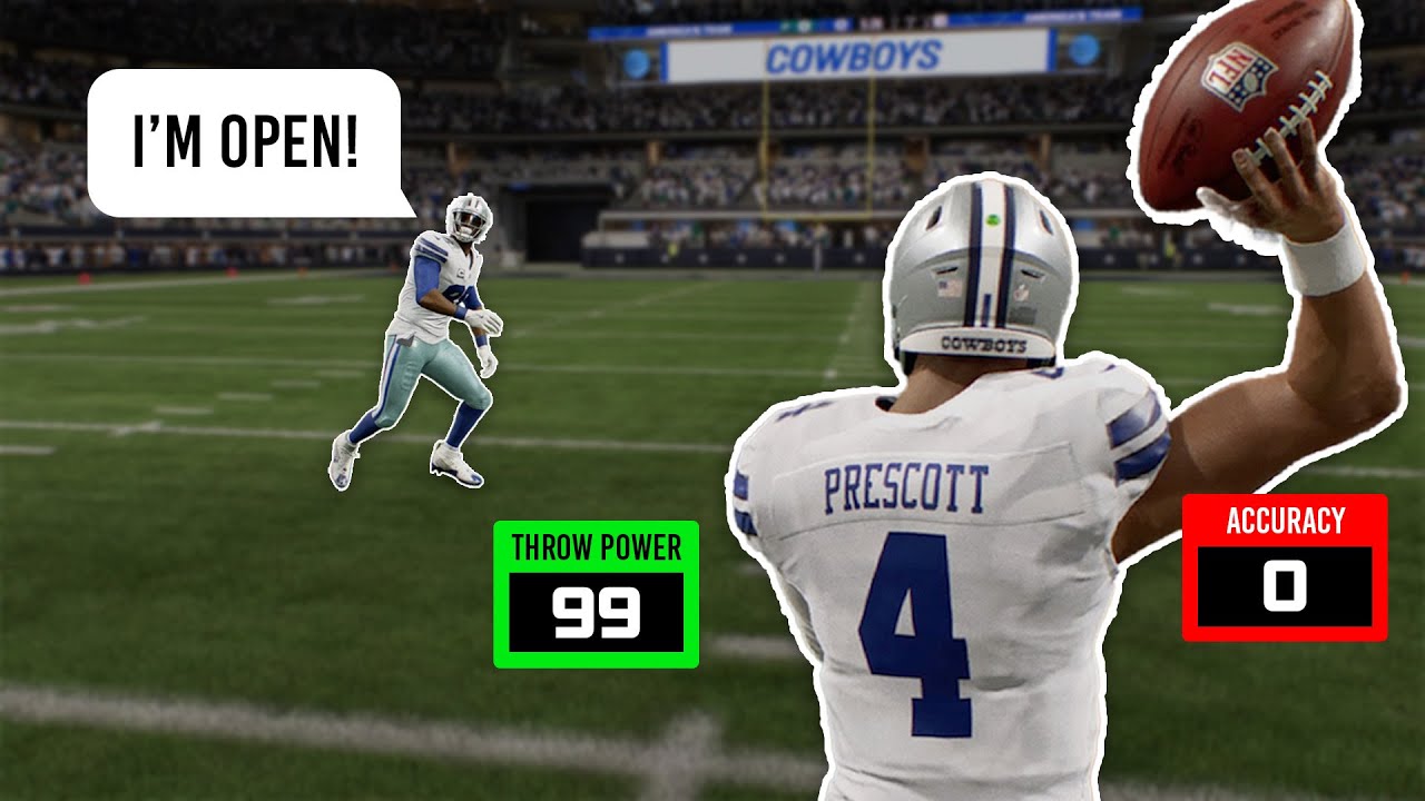 Madden 26... Но сила броска 99 против точности 0