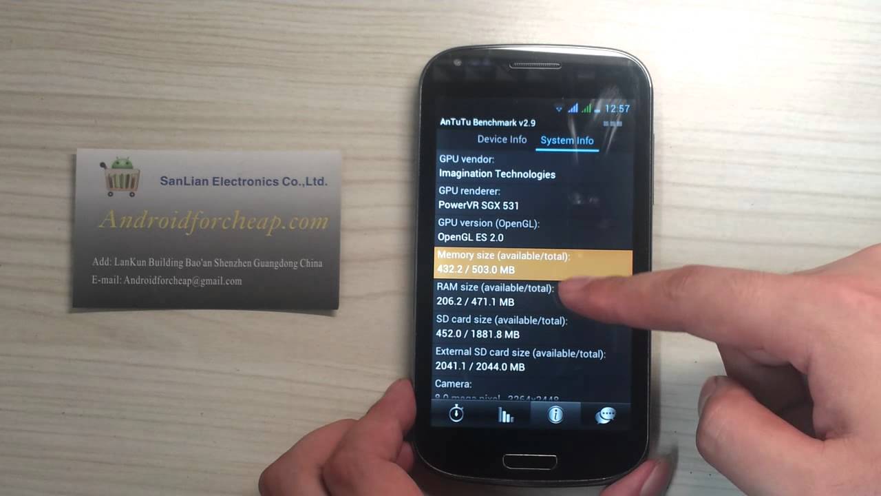 5.3 Inch Samsung Galaxy S3 Star N710 MTK6575 Android Phone Review