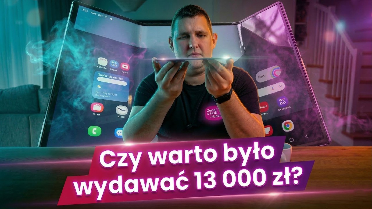 TRZY w JEDNYM. Miesiąc z Galaxy Z TRIFOLD