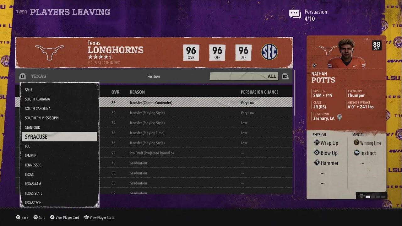 LSU v Northwestern