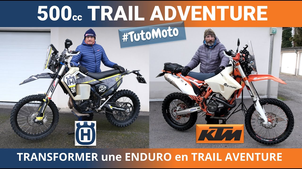 KTM 500 EXC - HVA 501 FE TRAIL ADVENTURE DUALSPORT BUILD #Offrartv #501FE #universalride
