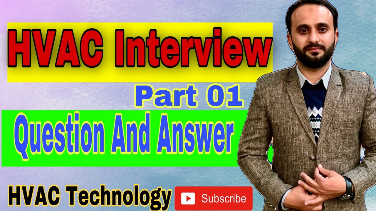 HVAC interview Part 01 Question and Answer Related Ti #HVAC IN URDU/Hindi