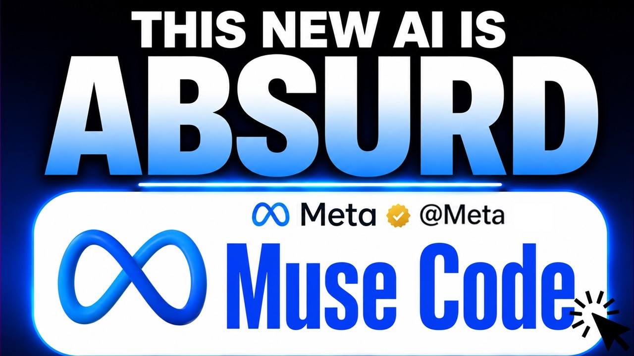 НОВЫЙ ИИ-агент Muse Code от Meta просто БЕЗУМЕН!