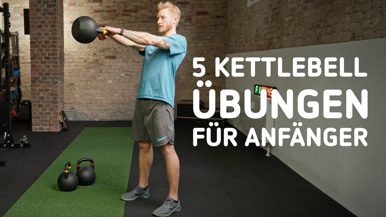 5 Kettlebell Übungen für Anfänger | Richtige Ausführung & häufige Fehler | Sport-Thieme