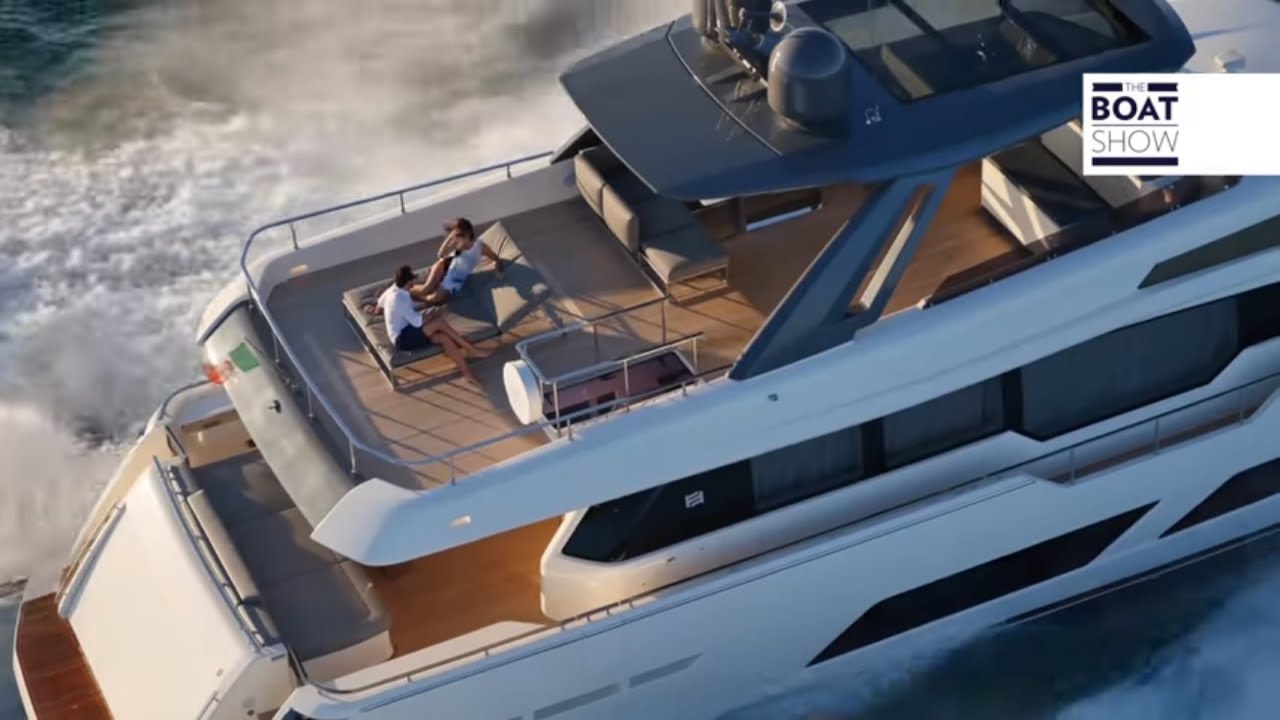 [ENG] FERRETTI YACHTS  850 - Yacht Review and Interiors Tour- The Boat Show