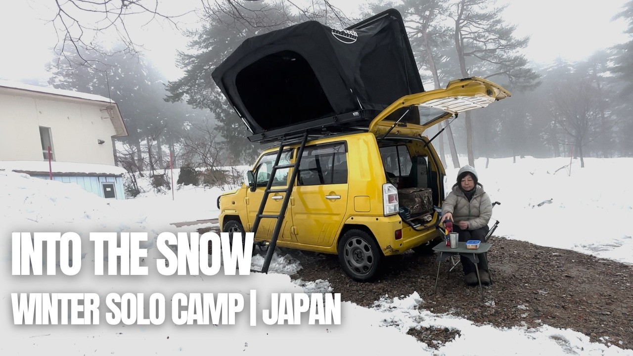 Quiet Winter Camping in Japan | Snow