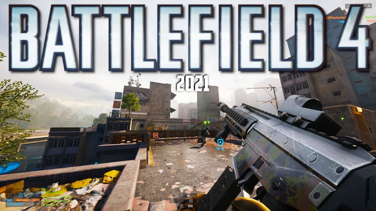 Battlefield 4 Multiplayer 2021 Flood Zone Rush Hardcore Gameplay | 4K