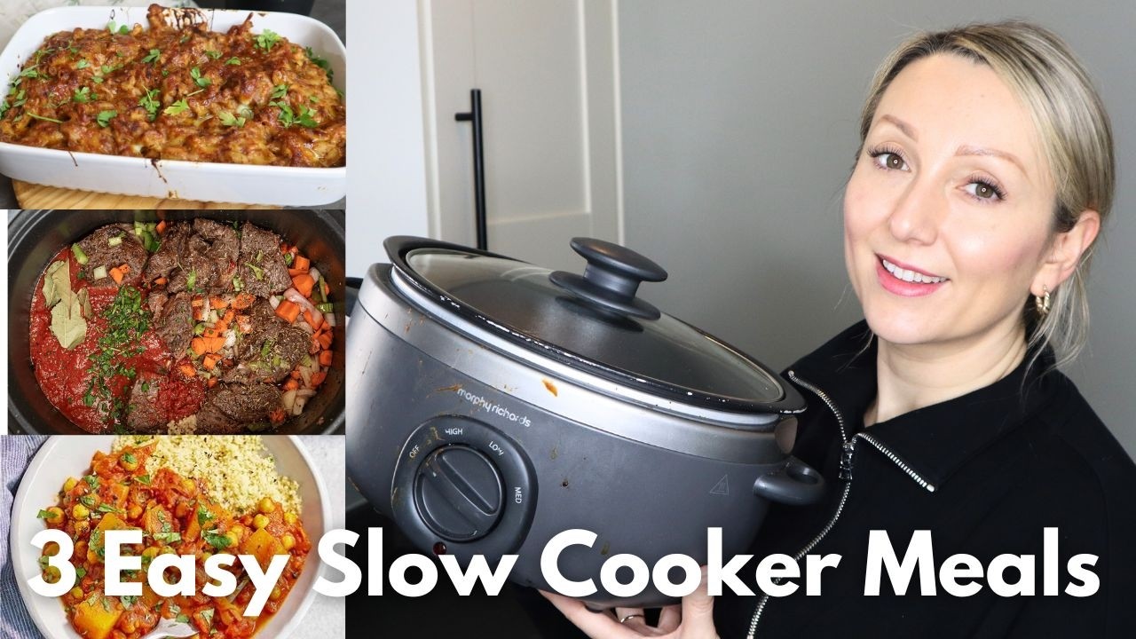 Dump Bag Meals - Low calorie, Slimming world friendly, Family meals in a Slow Cooker