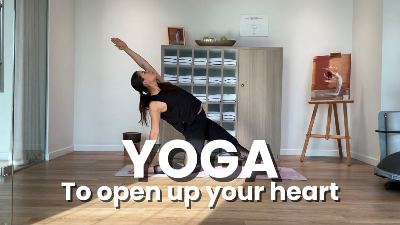 14 min | Yoga to open up the heart♥️ (English version)