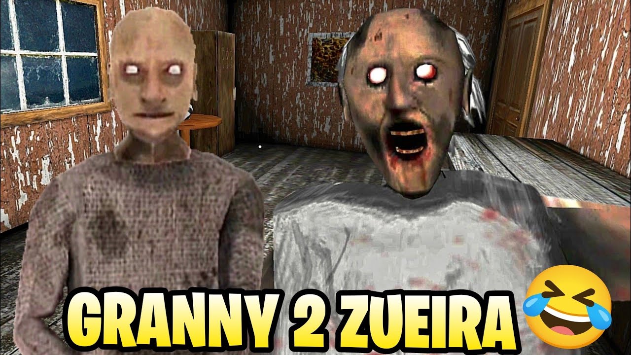 IMPOSSÍVEL! Zerei Granny 2 NO MODO HARD Sem Tocar nos Velhos! (GRANNY DA ZUEIRA)