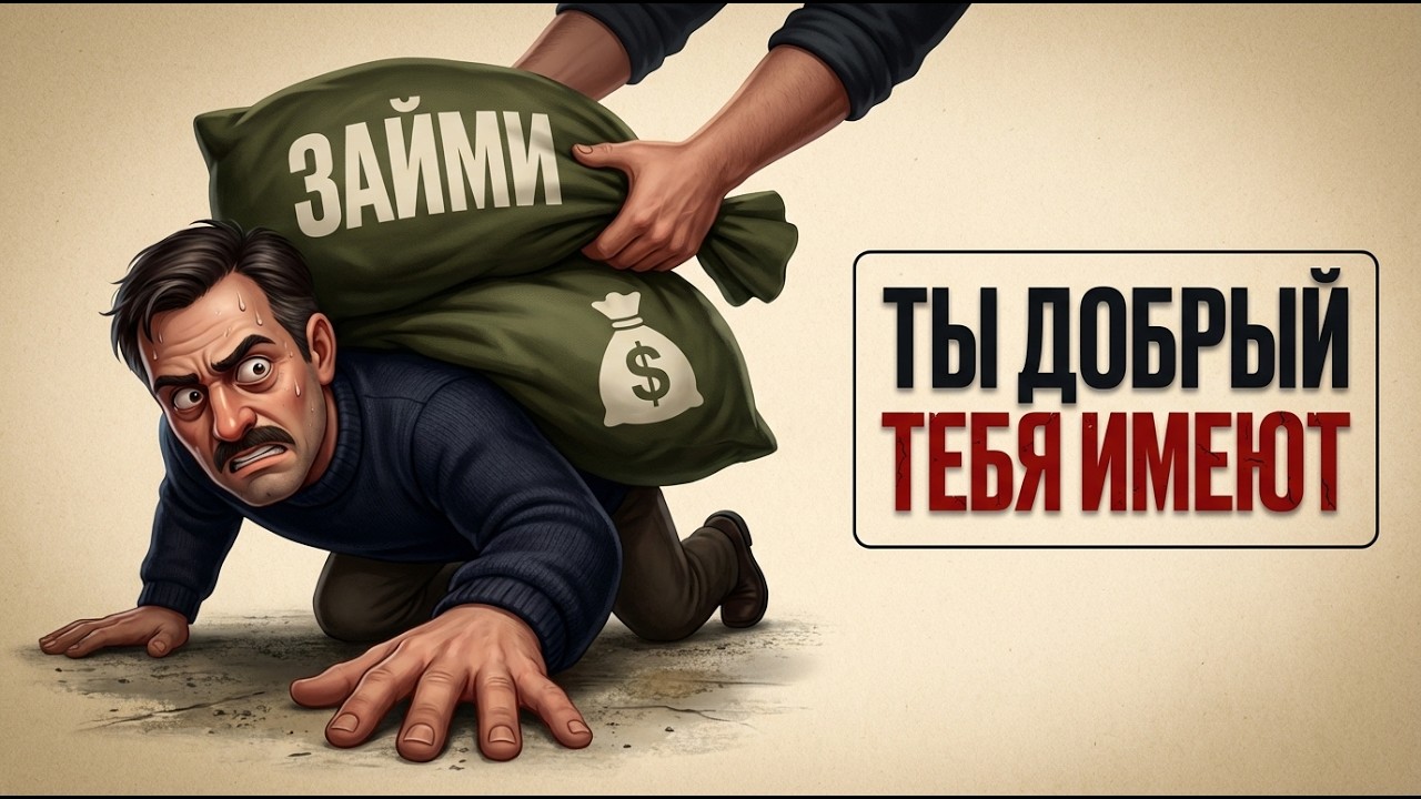 Хватит быть добрым — тобой пользуются