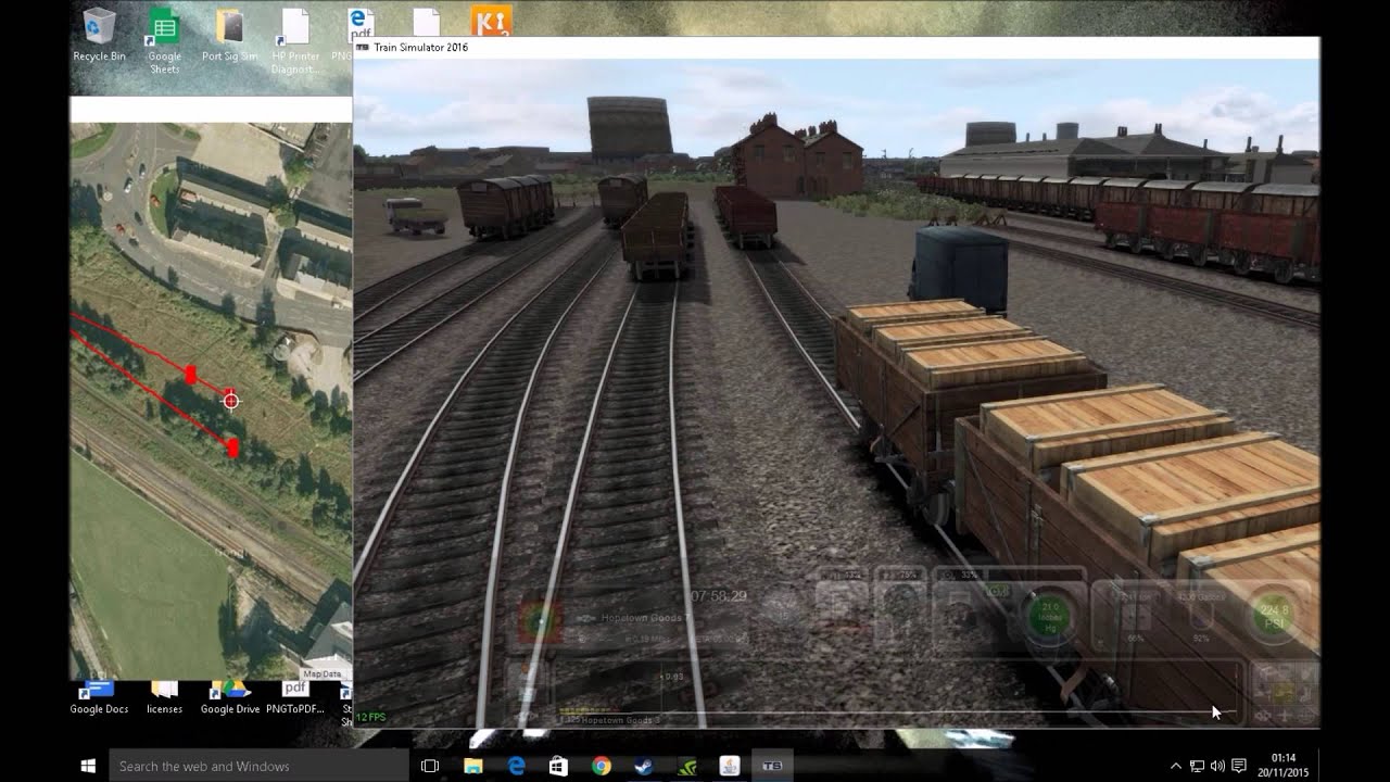 Train Simulator 2016 - Local Freight to Crook - Weardale & Teesdale Network with Train Maps Live