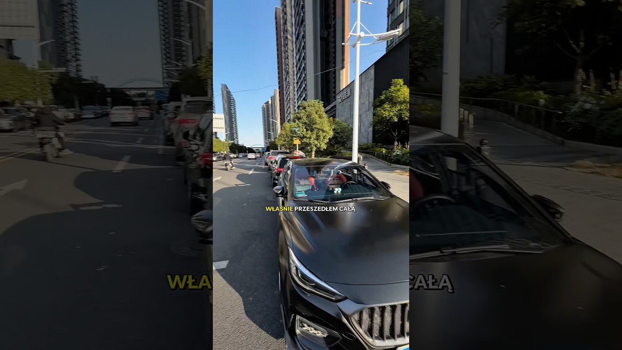 JAKIE AUTA STOJĄCY NA PARKINGU W CHINACH? 🤯 Xiaomi, Tesla i inne! #tesla #xiaomi #danielgrzyb #chiny