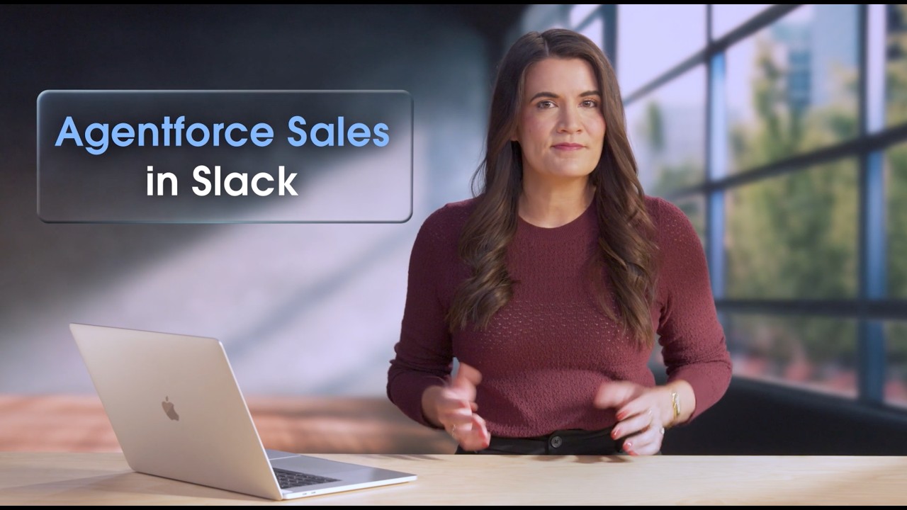 Introducing... Agentforce Sales in Slack | Salesforce