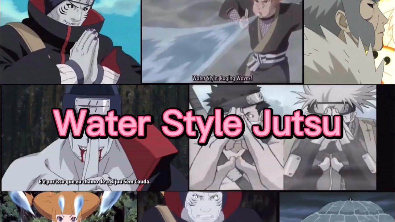 水風術/Water Style jutsu/Hand Seals/Suiton no Jutsu.