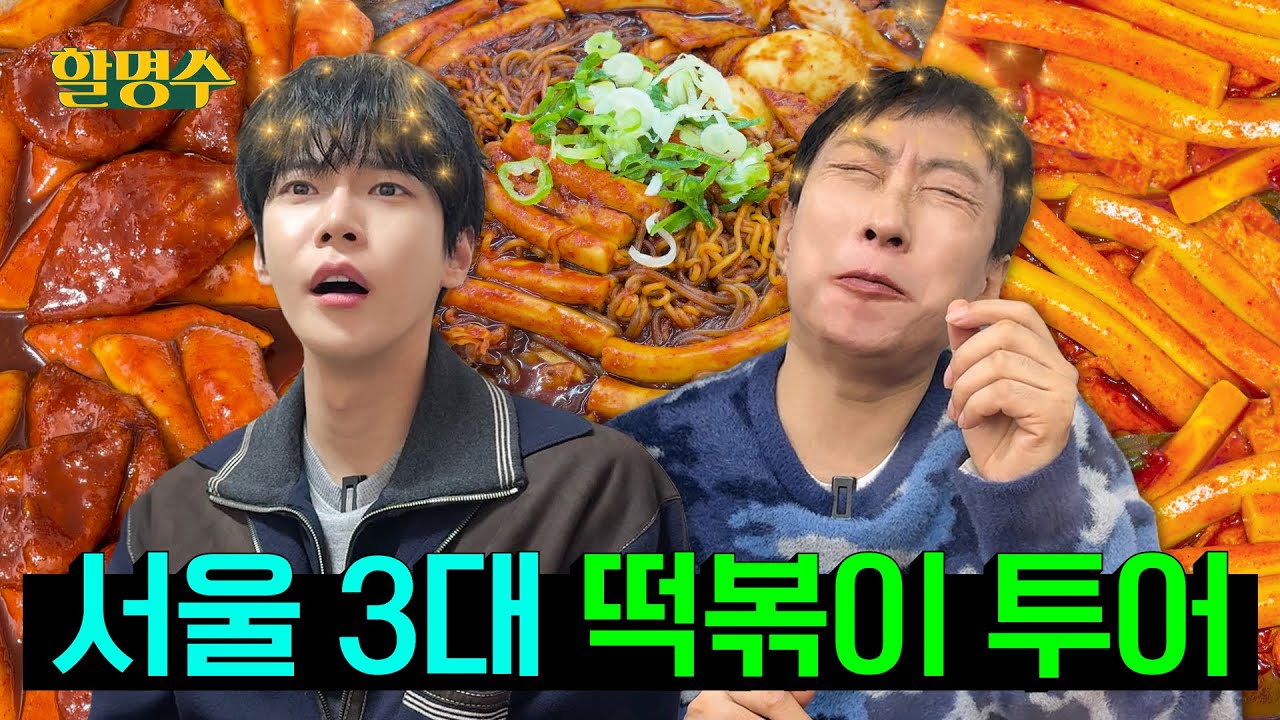 (ENG) 그래서 저랑 도영이는 합의 끝에 이 떡볶이를 골랐습니다. | 서울 3대 떡볶이 투어🌶️ | 할명수 ep.263