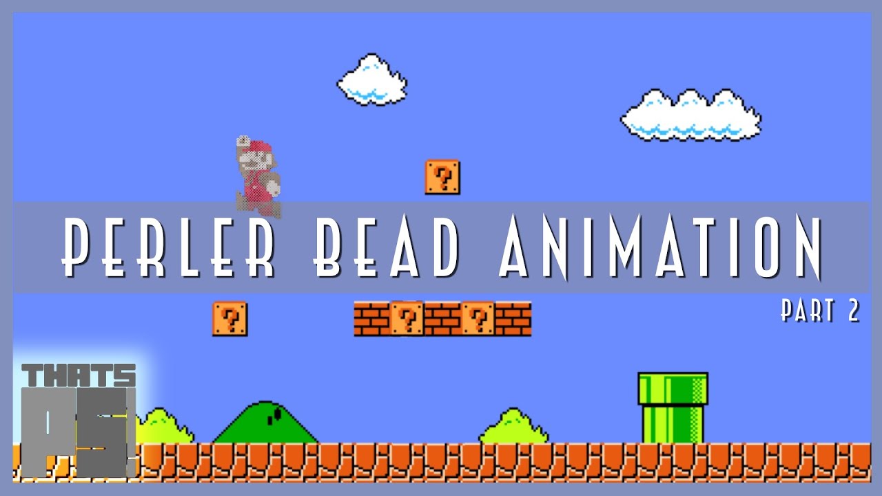 Super Mario Bros - Perler Bead Animation - Part 2