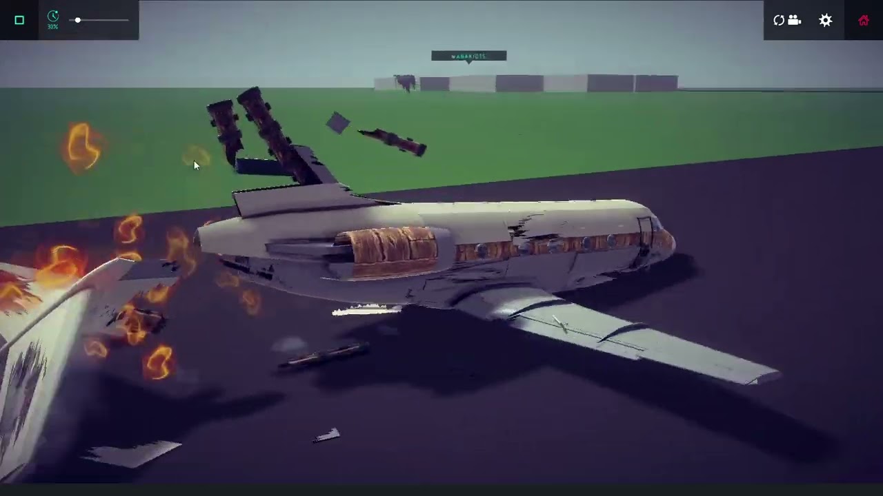 Playing Besiege.