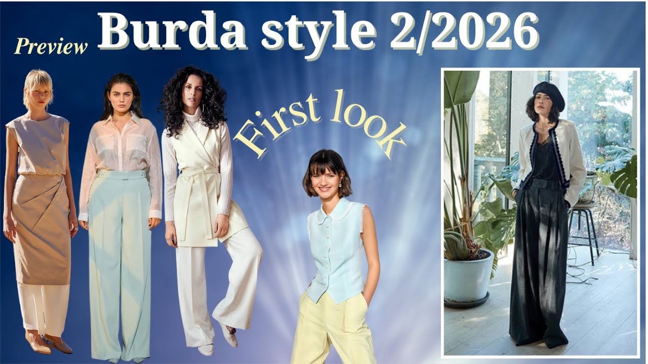 Burda 2/2026 First Look  ❄️ Sneak Peek at the New February Issue ❄️ Preview ❄️ Erste Vorschau