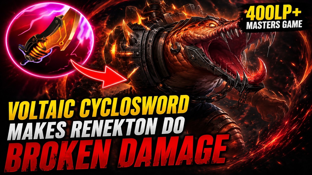 VOLTAIC CYCLOSWORD IS COMPLETELY BROKEN ON RENEKTON (400LP Masters)