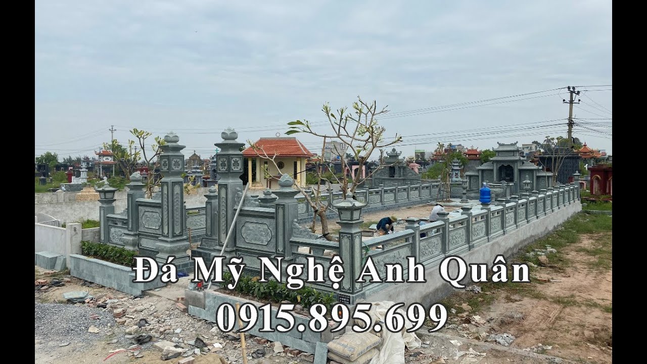 Lăng Mộ Đá, Lăng Mộ Đá Xanh Rêu, Mẫu Lăng Mộ Đá Đẹp, Đá Mỹ Nghệ Anh Quân 0915.895.699