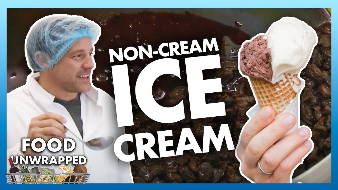 How is non-cream ICE CREAM made? 🍦