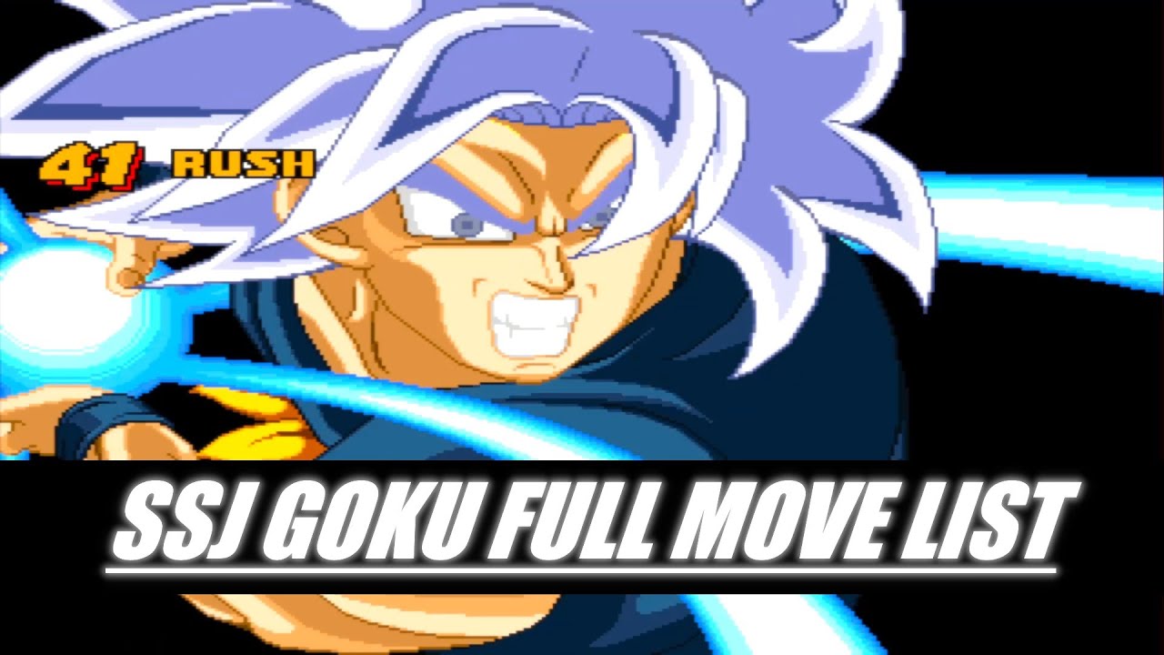 SSJ Goku FULL Move List | Hyper Dragon Ball Z
