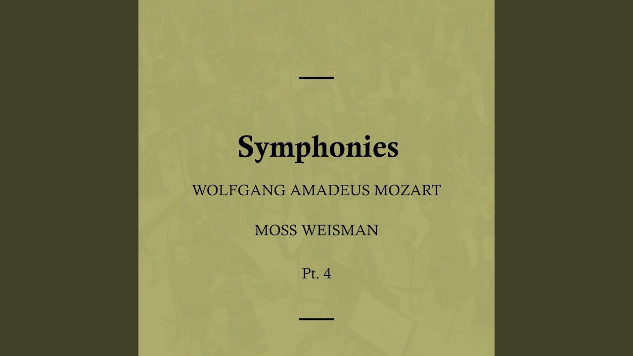 Symphony No. 23 in D Major, K. 181: I. Allegro Spiritoso