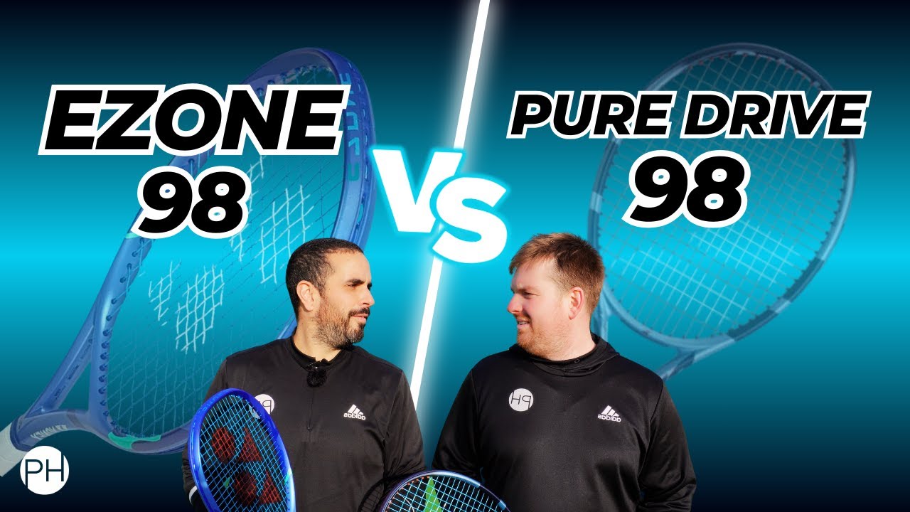 YONEX EZONE 98 V BABOLAT PURE DRIVE 98 | Тест ракетки | Обзор теннисной ракетки | PH Tennis