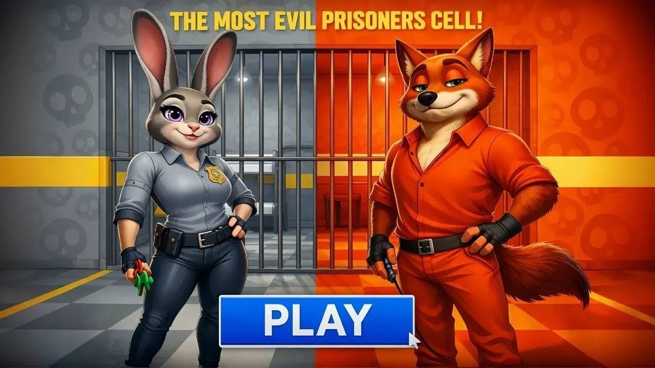 JUDY’S & NICK’S PRISON RUN! Obby 🐾😱 Roblox Can I Escape !