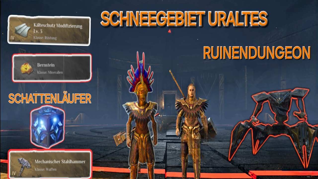 Soulmask: Schneegebiet Uraltes Dungeon.